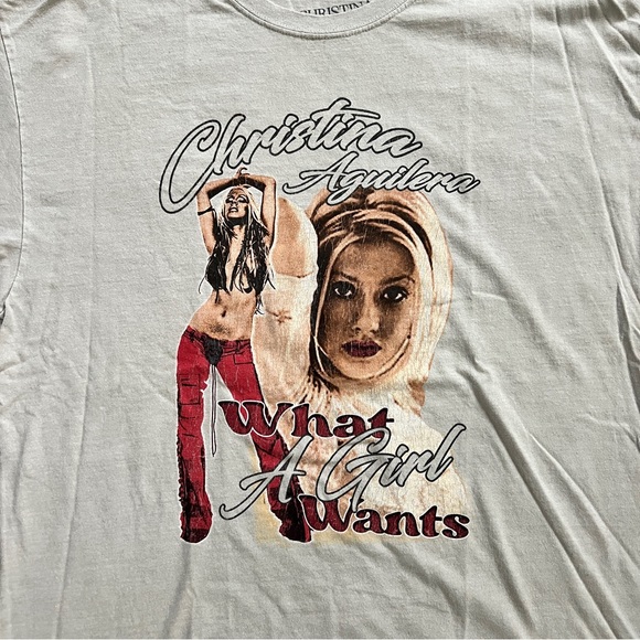 Christina Aguilera UO EXCLUSIVE GRAPHIC TEE - Picture 3 of 5